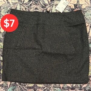 H&M Charcoal Mini Skirt 10